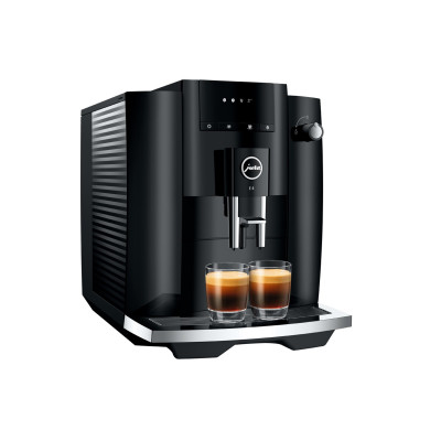 JURA E4 Piano Black € 739,- en gratis proefpakket nu scherp geprijsd