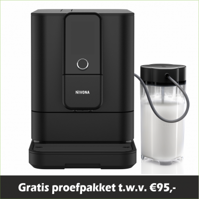 Nivona 8101 Zwart Gratis proefpakket 95,- - 