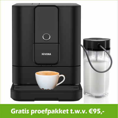 Nivona 8101 Zwart Gratis proefpakket 95,- - 