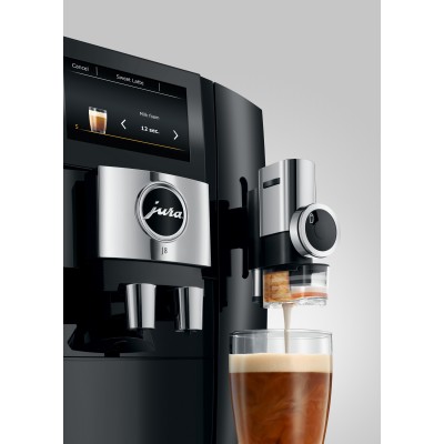 JURA J8 Piano Black (EA) + Gratis Proefpakket - 