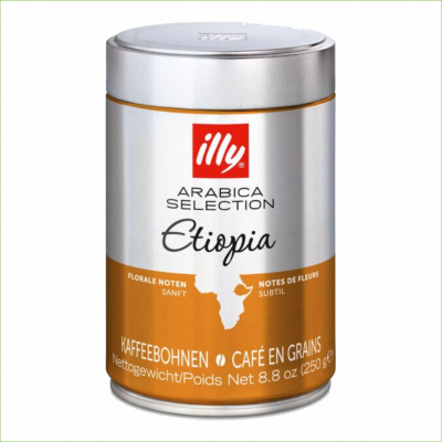 Illy ethiopie 250 gram koffiebonen 12 stuks - 