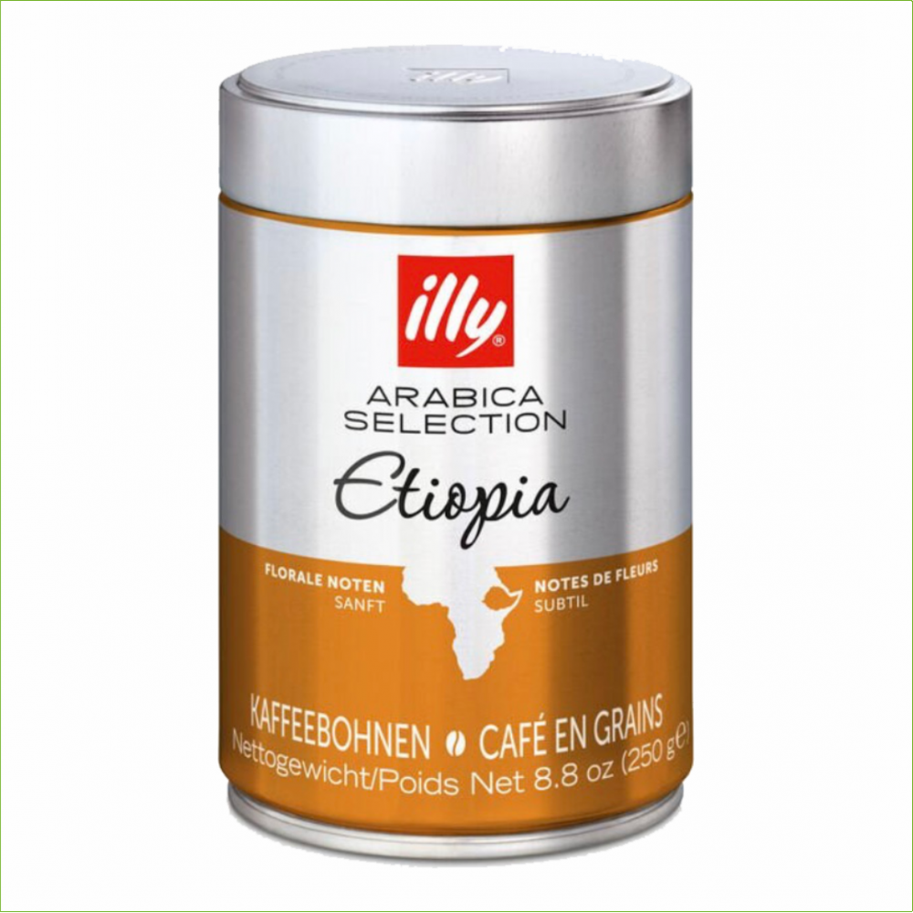 Illy ethiopie 250 gram koffiebonen 12 stuks - 