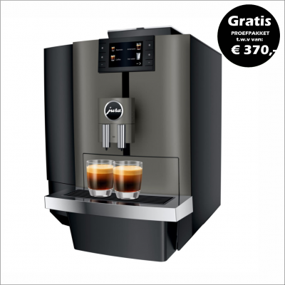 JURA X4 Dark Inox (EA) + Gratis Proefpakket - 