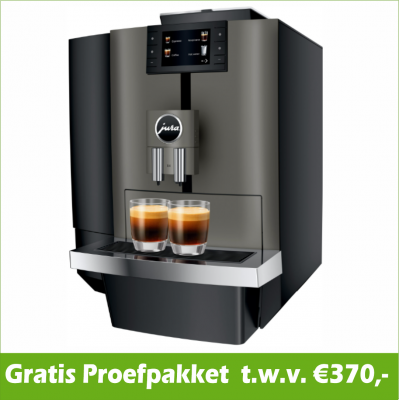 JURA X4 Dark Inox (EA) + Gratis Proefpakket - 