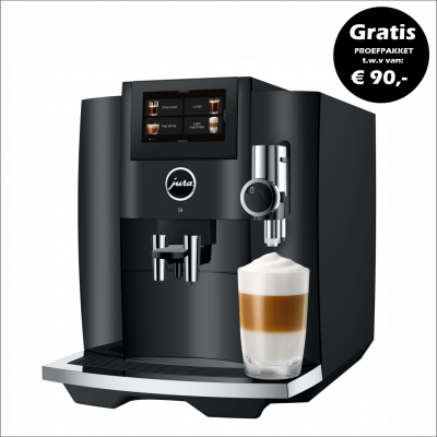 JURA S8 Piano Black (EB) + Gratis Proefpakket - 