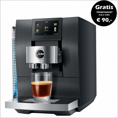 JURA Z10 Aluminium Black (EA) + Gratis Proefpakket - 