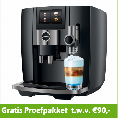 JURA J10 Piano Black (EA) + Gratis Proefpakket - 