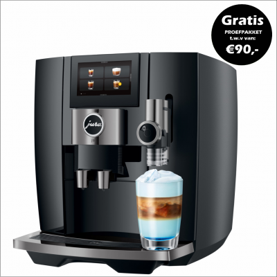 JURA J10 Piano Black (EA) + Gratis Proefpakket - 