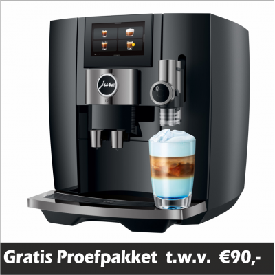 JURA J10 Piano Black (EA) + Gratis Proefpakket - 