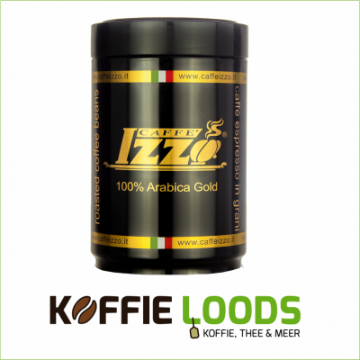 Izzo Gold koffiebonen 100% Arabica 12 x 250 gram - 