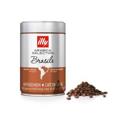 Illy brasil 250 gram koffiebonen 12 stuks - 