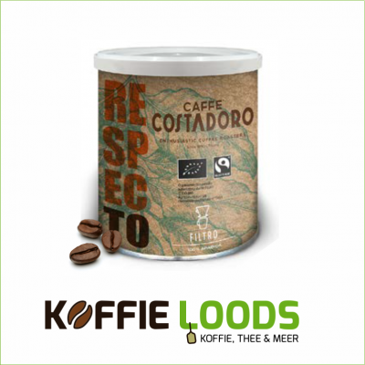 Costadoro Biologische & Fairtrade koffiebonen 250 gram - 